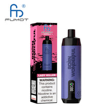 Load image into Gallery viewer, FUMOT SHISHA 10000 VAPE DEVICE WITH BATTERY AND CAPACITY DISPLAY (35 TASTES, FREE SHIPPING)