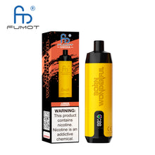 Load image into Gallery viewer, FUMOT SHISHA 10000 VAPE DEVICE WITH BATTERY AND CAPACITY DISPLAY (35 TASTES, FREE SHIPPING)