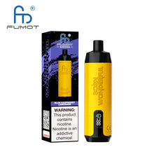 Load image into Gallery viewer, FUMOT SHISHA 10000 VAPE DEVICE WITH BATTERY AND CAPACITY DISPLAY (35 TASTES, FREE SHIPPING)