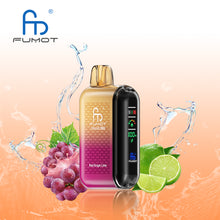 Load image into Gallery viewer, FUMOT TORNADO 20000 VAPE DEVICE WITH BATTERY AND CAPACITY DISPLAY (39 TASTES, FREE SHIPPING)